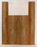 Claro Walnut Ukulele Back and Sides, Baritone Size, Orchard Recovery Eco-friendly, Great Color, Contrast, and Figure (LD80)