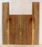Claro Walnut Ukulele Back and Sides, Baritone Size, Orchard Recovery Eco-friendly, Great Color, Contrast, and Figure (LD83)