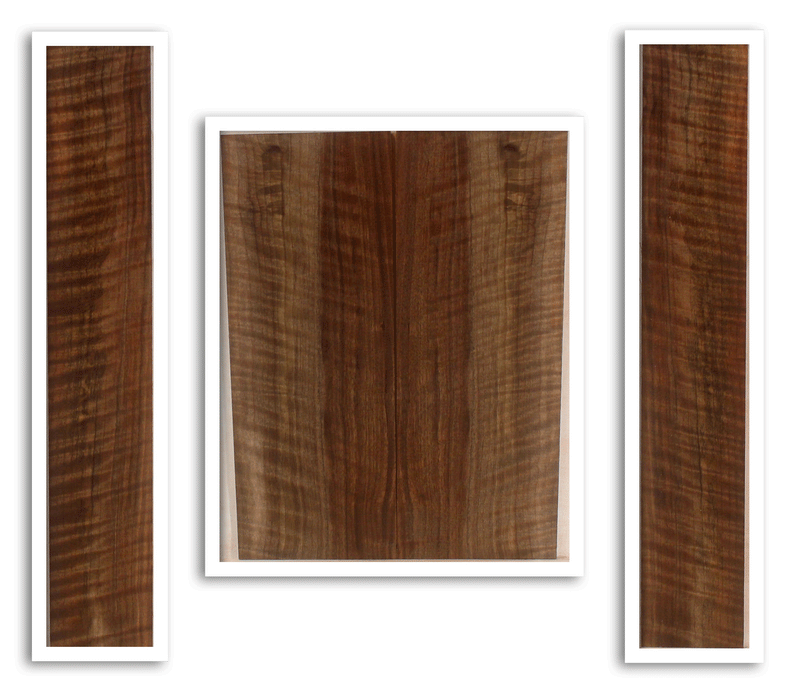 Claro Walnut Baritone Ukulele Back and Sides