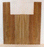Claro Walnut Ukulele Back and Sides, Baritone Size, Orchard Recovery Eco-friendly, Great Color, Contrast, and Figure (LD85)