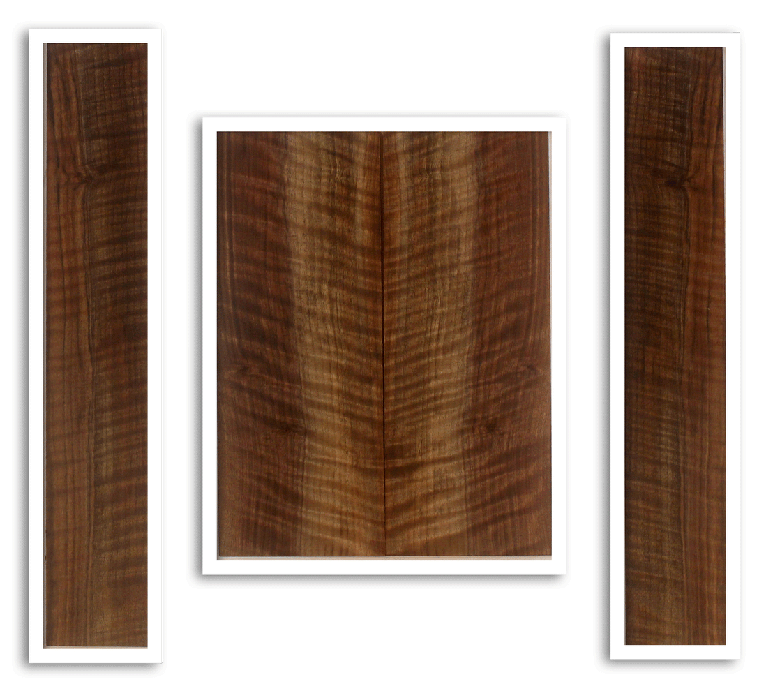 Claro Walnut Baritone Ukulele Back and Sides