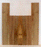 Claro Walnut Ukulele Back and Sides, Baritone Size, Orchard Recovery Eco-friendly, Great Color, Contrast, and Figure (LD94)