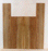 Claro Walnut Ukulele Back and Sides, Baritone Size, Orchard Recovery Eco-friendly, Great Color, Contrast, and Figure (LD95)
