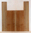 Claro Walnut Ukulele Back and Sides, Baritone Size, Orchard Recovery Eco-friendly, Great Color, Contrast, and Figure (LD96)