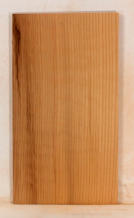 Redwood Ukulele Soundboard, Concert Size, One Piece, Figured, Recovered from Trees Cut in the 1890’s and 1900’s, Eco-Friendly (LE11)