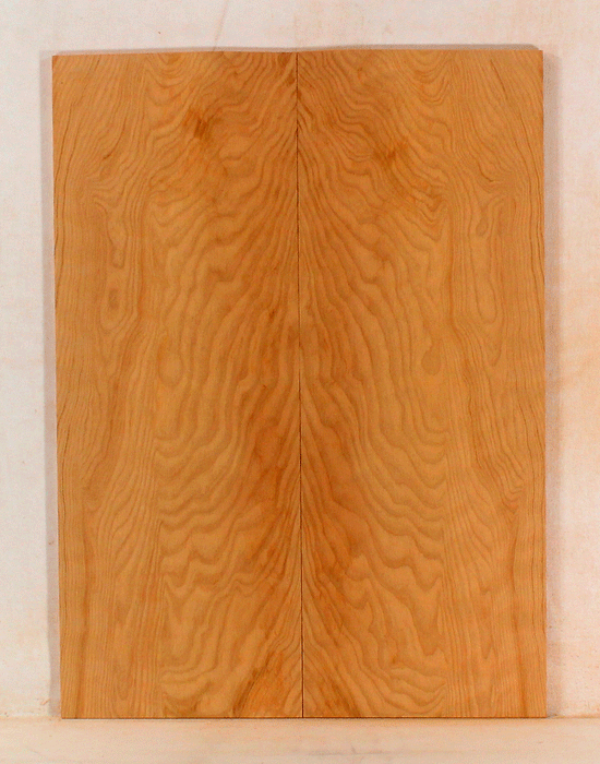 Redwood Ukulele Soundboard, Baritone Size, Two Piece, Figured, Recovered from Trees Cut in the 1890’s and 1900’s, Eco-Friendly (LE39)