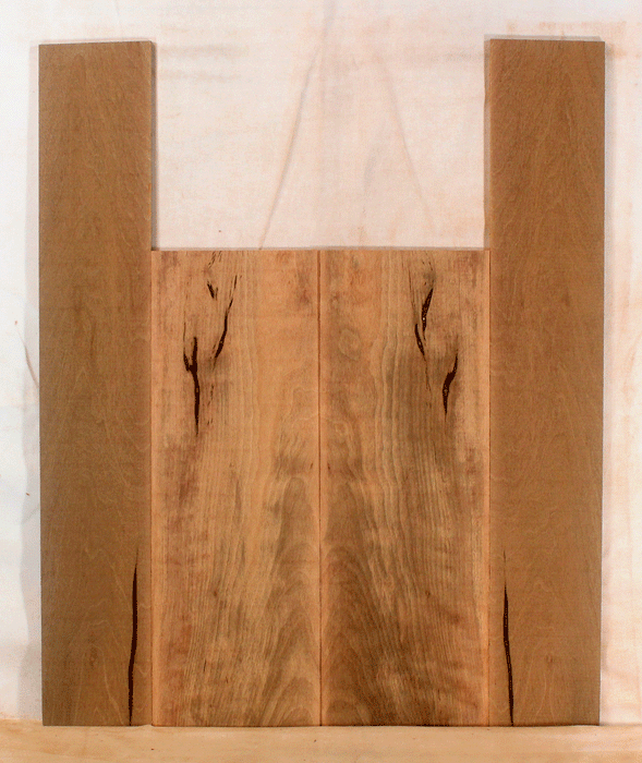 Ohia Ukulele Back and Sides, Baritone Size (LE49)