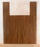 Claro Walnut Ukulele Back and Sides, Baritone Size, Orchard Recovery Eco-friendly, Great Color, Contrast, and Figure (LE55)