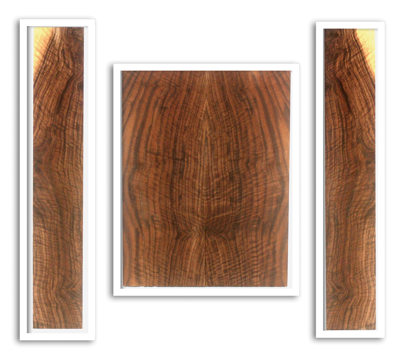 Claro Walnut Ukulele Arch Top Back and Sides, Baritone Size, Orchard Recovery Eco-friendly (LE88)