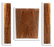 Claro Walnut Ukulele Arch Top Back and Sides, Baritone Size, Orchard Recovery Eco-friendly (LE89)