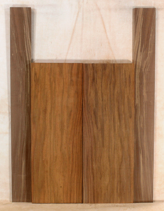 Claro Walnut Ukulele Arch Top Back and Sides, Baritone Size, Orchard Recovery Eco-friendly (LE90)