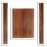 Claro Walnut Ukulele Arch Top Back and Sides, Baritone Size, Orchard Recovery Eco-friendly (LE90)