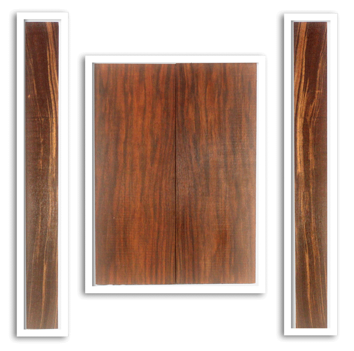 Claro Walnut Ukulele Arch Top Back and Sides, Baritone Size, Orchard Recovery Eco-friendly (LE90)
