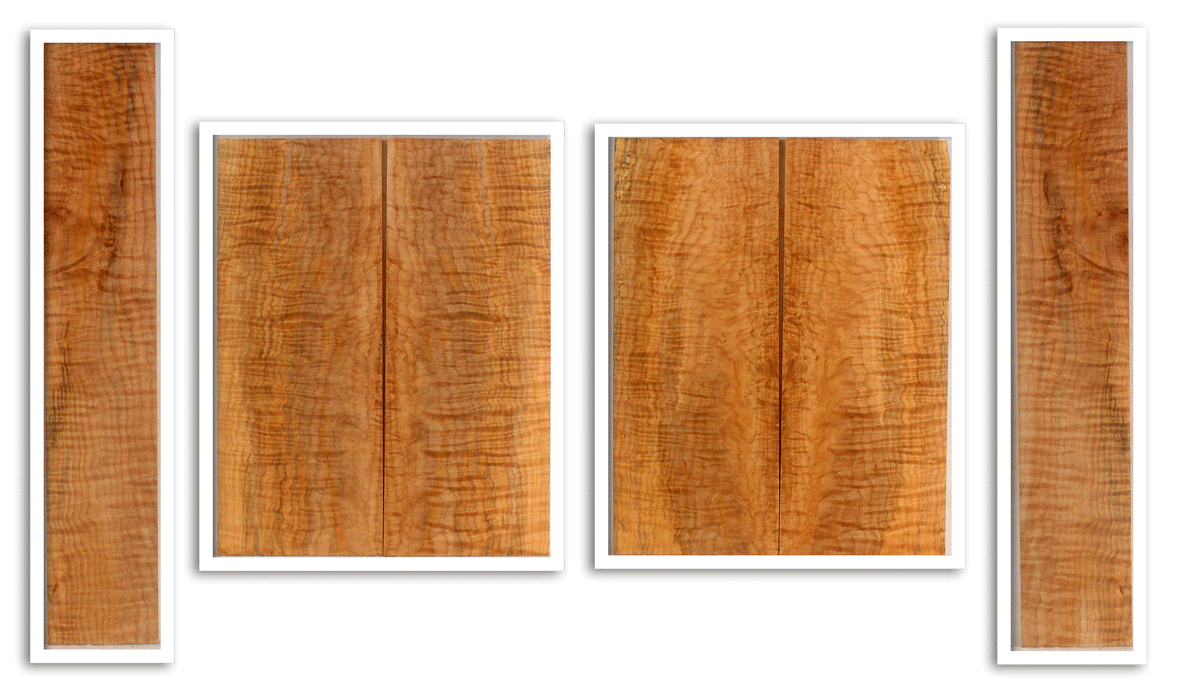 Maple Ukulele Top, Back, and Sides 