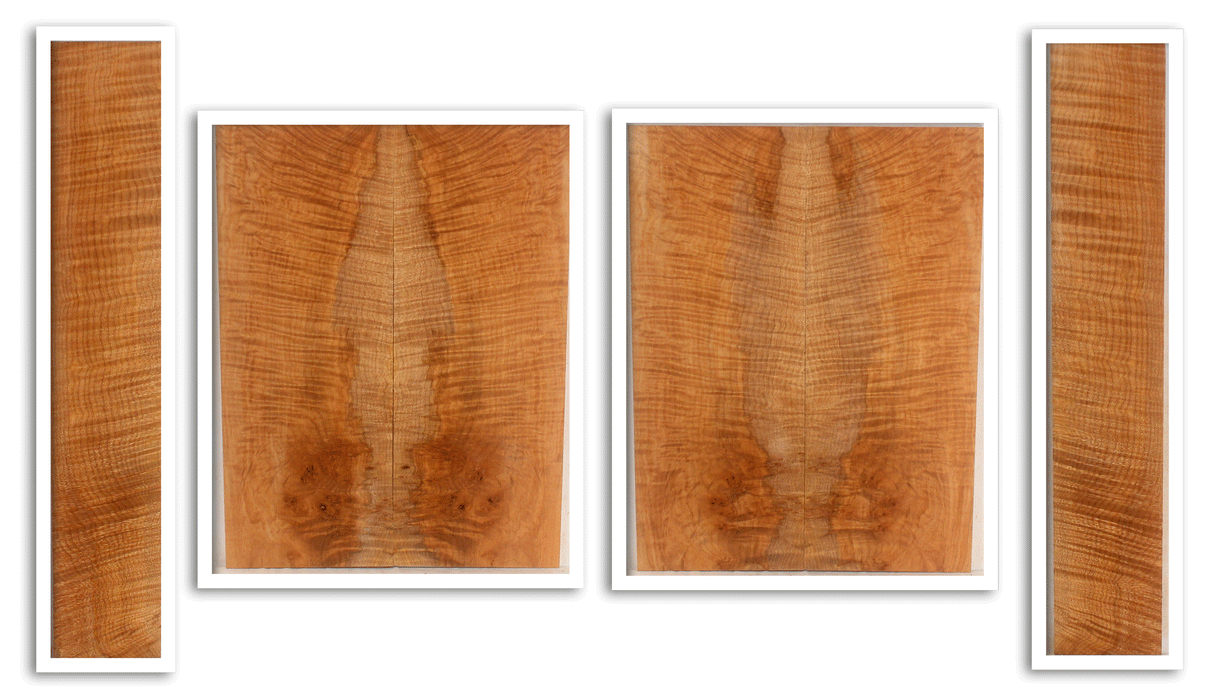Maple Ukulele Top, Back, and Sides