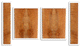 Maple Ukulele Top, Back, and Sides