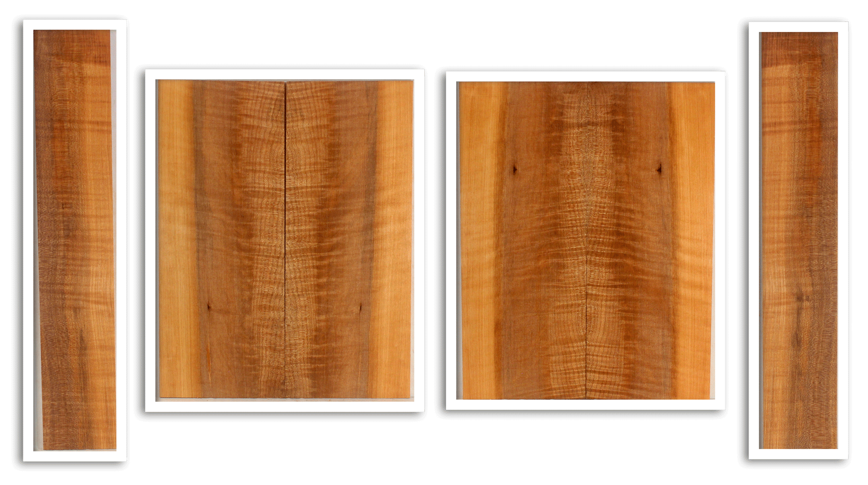 Maple Ukulele Top, Back, and Sides