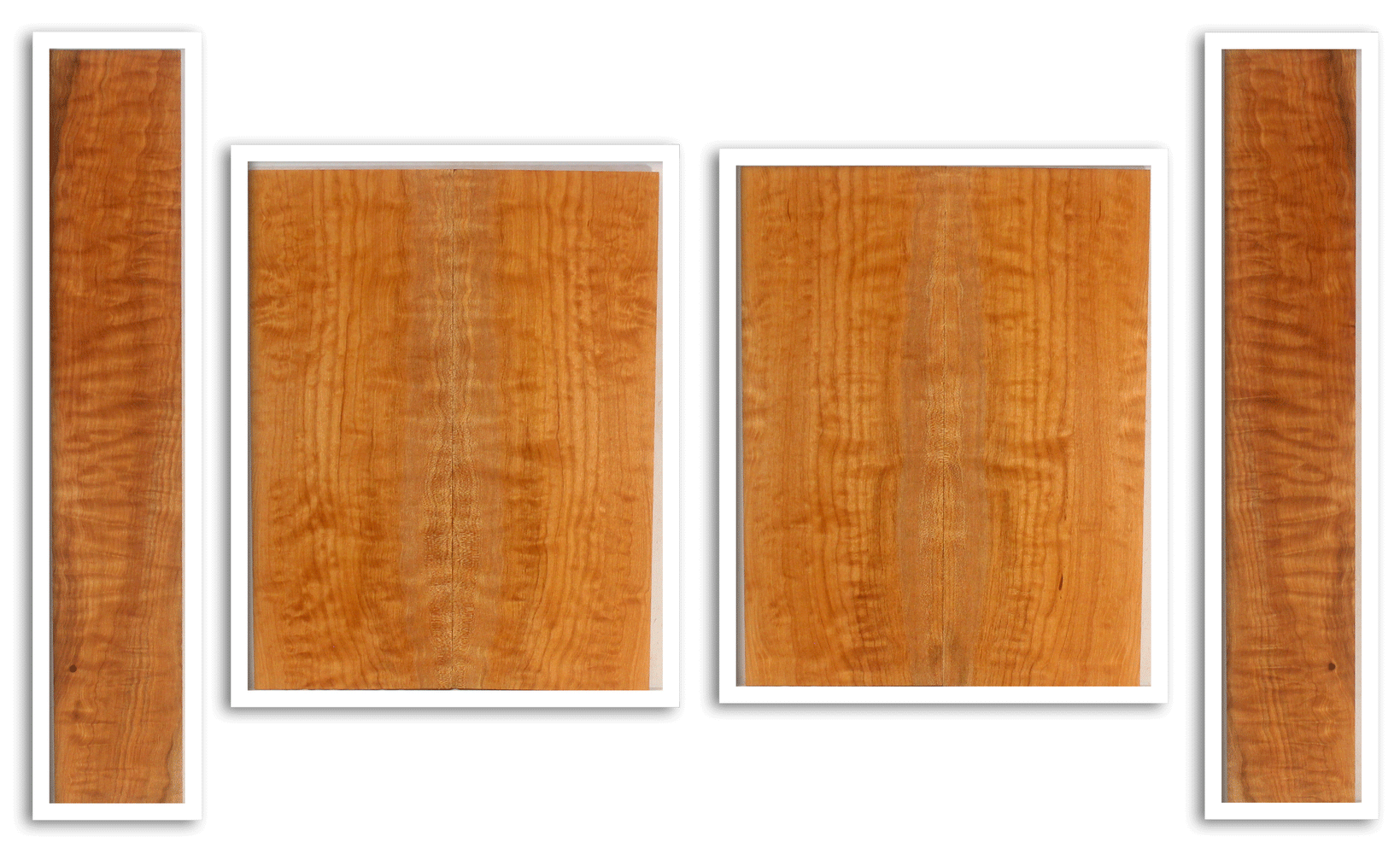 Maple Ukulele Top, Back, and Sides