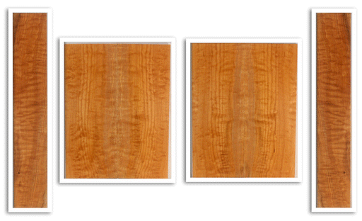 Maple Ukulele Top, Back, and Sides