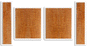 Maple Ukulele Top, Back, and Sides Set, Baritone Size, Quilted Figure (LF20)