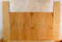 Maple Ukulele Top, Back, and Sides Set, Baritone Size, Quilted Figure (LF21)