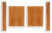 Quilted Maple Ukulele Top, Back, and Sides