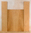 Maple Ukulele Back and Sides Set, Baritone Size, Quilted Figure (LF32)