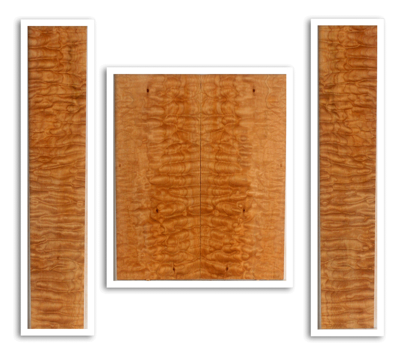Quilted Maple Ukulele Back and Sides