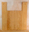 Maple Ukulele Back and Sides Set, Baritone Size, Quilted Figure (LF40)