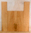 Maple Ukulele Back and Sides Set, Baritone Size, Quilted Figure (LF47)