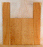 Maple Ukulele Back and Sides Set, Baritone Size, Quilted Figure (LF48)