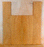 Maple Ukulele Back and Sides Set, Baritone Size, Quilted Figure (LF50)