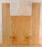 Maple Ukulele Back and Sides Set, Baritone Size, Fiddle Back Figure (LF52)