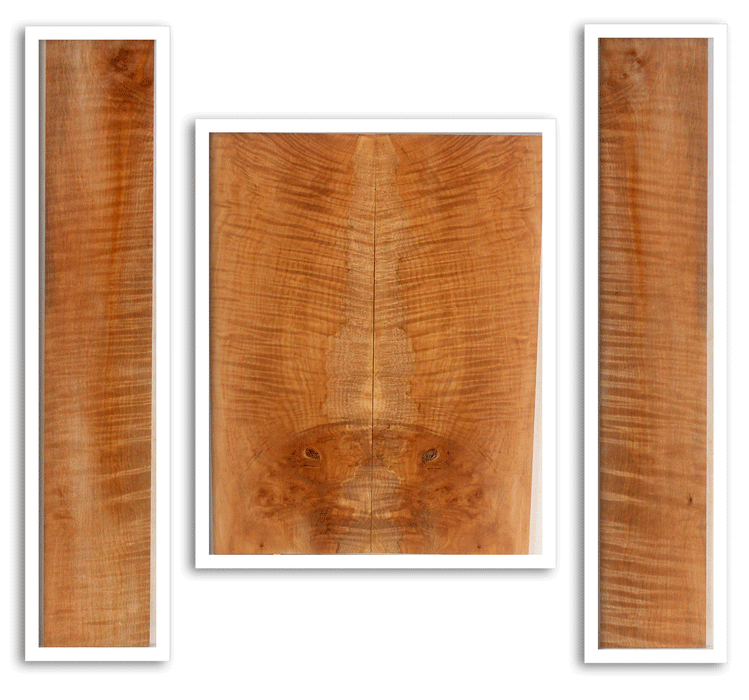 Maple Ukulele Back and Sides