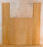 Maple Ukulele Back and Sides Set, Baritone Size, Fiddle Back Figure (LF56)