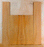 Maple Ukulele Back and Sides Set, Baritone Size, Fiddle Back Figure (LF60)