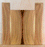 Pistachio Ukulele Back and Sides, Tenor Size, Orchard Recovery, Eco-Friendly (LG09)