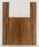 Claro Walnut Ukulele Back and Sides, Baritone Size, Orchard Recovery Eco-friendly, Great Color, Contrast, and Figure (LG25)