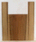 Claro Walnut Ukulele Back and Sides, Baritone Size, Orchard Recovery Eco-friendly, Great Color, Contrast, and Figure (LG32)