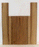 Claro Walnut Ukulele Back and Sides, Baritone Size, Orchard Recovery Eco-friendly, Great Color, Contrast, and Figure (LG33)