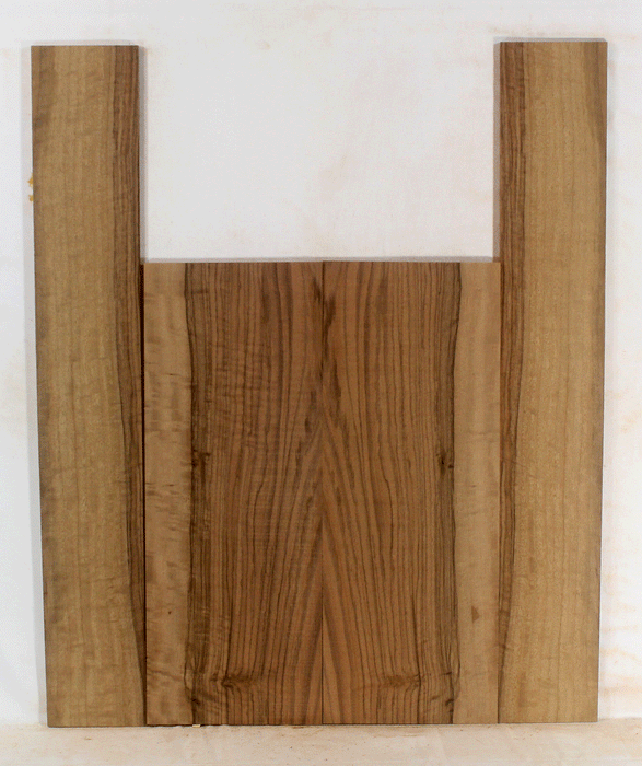 Claro Walnut Ukulele Back and Sides, Baritone Size, Orchard Recovery Eco-friendly, Great Color, Contrast, and Figure (LG33)