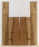 Claro Walnut Ukulele Back and Sides, Baritone Size, Orchard Recovery Eco-friendly, Great Color, Contrast, and Figure (LG37)