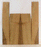 Claro Walnut Ukulele Back and Sides, Baritone Size, Orchard Recovery Eco-friendly, Great Color, Contrast, and Figure (LG47)
