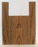 Claro Walnut Ukulele Back and Sides, Baritone Size, Orchard Recovery Eco-friendly, Great Color, Contrast, and Figure (LG48)