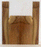 Claro Walnut Ukulele Back and Sides, Baritone Size, Orchard Recovery Eco-friendly, Great Color, Contrast, and Figure (LG50)