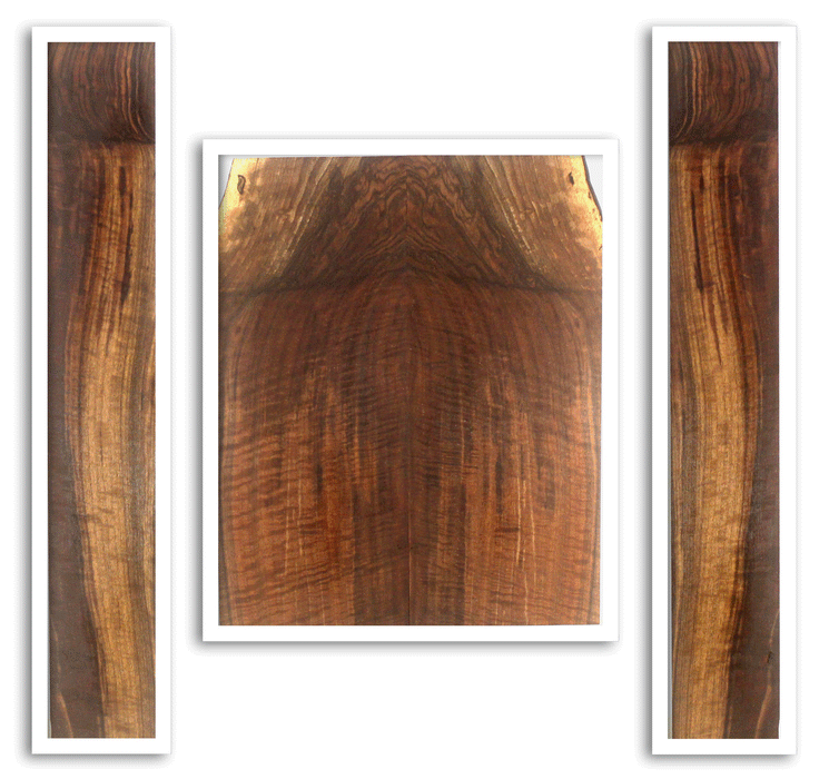 Walnut Ukulele Back and Sides