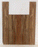 Claro Walnut Ukulele Back and Sides, Baritone Size, Orchard Recovery Eco-friendly, Great Color, Contrast, and Figure (LG52)