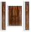 Walnut Ukulele Back and Sides