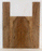 Claro Walnut Ukulele Back and Sides, Baritone Size, Orchard Recovery Eco-friendly, Great Color, Contrast, and Figure (LG58)