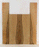 Claro Walnut Ukulele Back and Sides, Baritone Size, Orchard Recovery Eco-friendly, Great Color, Contrast, and Figure (LG59)